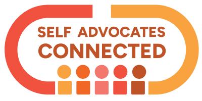Self advocates connected logo